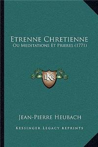 Etrenne Chretienne