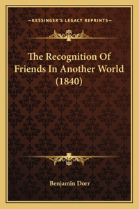 The Recognition Of Friends In Another World (1840)
