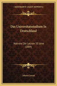 Das Universitatsstudium In Deutschland