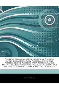 Articles on Political Communication, Including