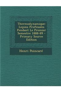 Thermodynamique