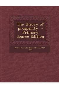 The Theory of Prosperity