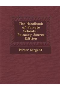 The Handbook of Private Schools