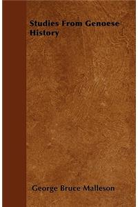 Studies From Genoese History