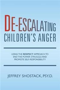 De-escalating Children's Anger