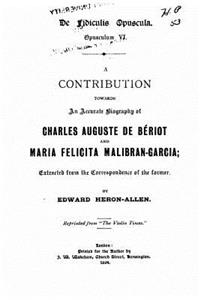 Contribution Towards an Accurate Biography of Charles Auguste de Bériot