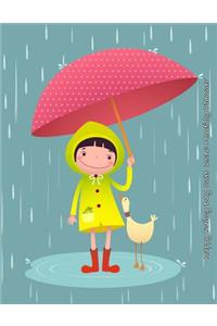 Happy Rainy Day Cute 2016 Monthly Planner