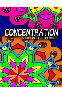CONCENTRATION ADULT COLORING BOOKS - Vol.1