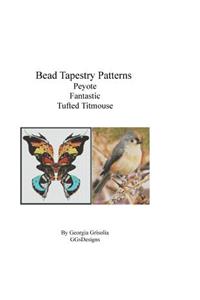 Bead Tapestry Patterns Peyote Fantastic Tufted Titmouse