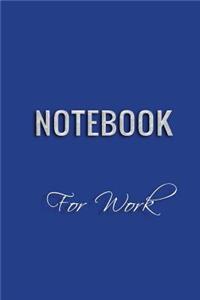 Notebook For Work
