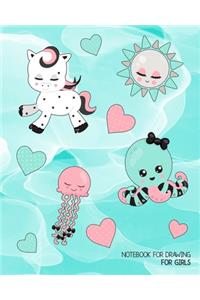 Notebook For Drawing For Girls