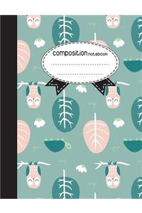 Composition Notebook, 8.5 x 11, 110 pages