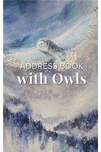 Address Book with Owls