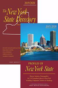 New York State Directory & Profiles of New York (2 Volume Set), 2019/20
