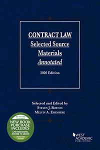 Contract Law, Selected Source Materials Annotated, 2020 Edition