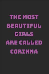 Corinna Girl Woman Notebook
