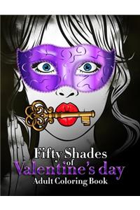 Fifty Shades Of Valentine's Day Coloring Book