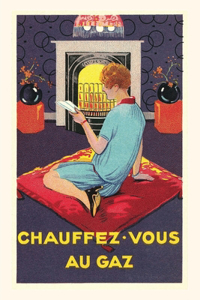 Vintage Journal Gas Heating Advertisement
