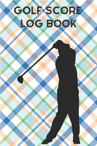 Golf Score Log Book
