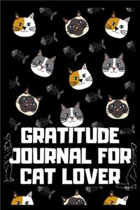 Gratitude Journal for Cat Lover