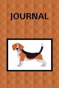 Journal: Beagle; 100 sheets/200 pages; 5" x 8"