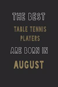 The Best Table Tennis Players are Born in August journal