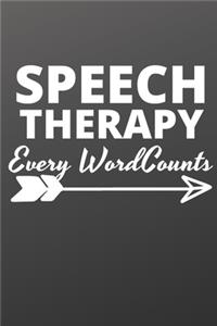 Speech Therapy Every Word Counts