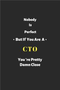 Nobody is perfect but if you are a CTO you're pretty damn close