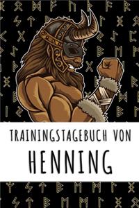 Trainingstagebuch von Henning