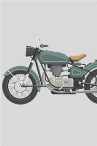 Motorcycle Composition Notebook