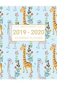 2019-2020 Academic Planner Weekly And Monthly