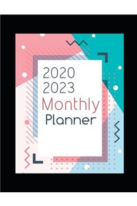 2020-2023 Monthly Planner