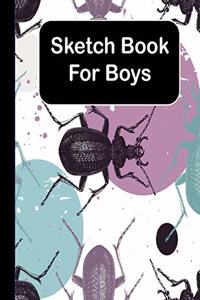 Sketch Book For Boys