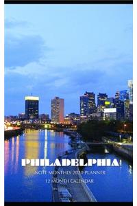 Philadelphia Note Monthly 2020 Planner 12 Month Calendar
