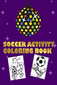 Soccer Activity Coloring Book