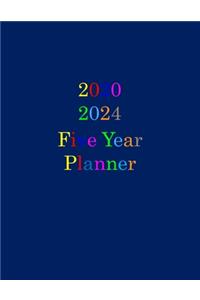2020 2024 Five Year Planner