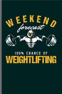 Weekend Forecast 100% Chance of Weightlifting