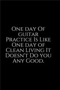 One Day of Guitar Practice