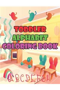 Toddler Alphabet Coloring Book