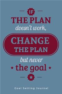 Goal Setting Journal