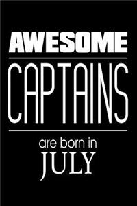 Awesome Captains Are Born In July