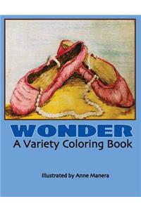 WONDER A Variety Coloring Book