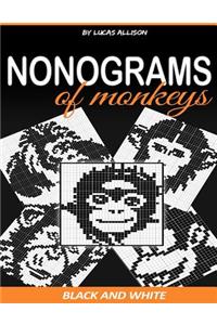 Nonograms of Monkeys