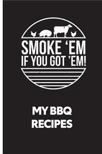 My BBQ Recipes