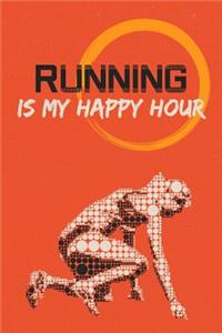 Running is my happy hour