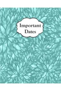 Important Dates