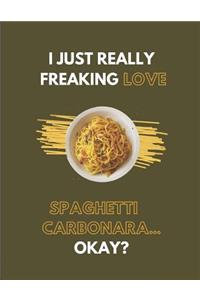 I Just Really Freaking Love Spaghetti Carbonara... Okay?