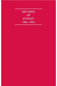 Records of Kuwait 1961-1965 6 Volume Hardback Set