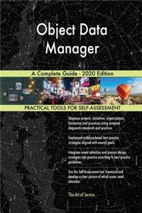 Object Data Manager A Complete Guide - 2020 Edition