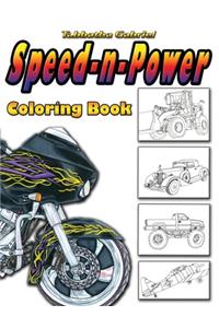 Speed-n-Power Coloring Book